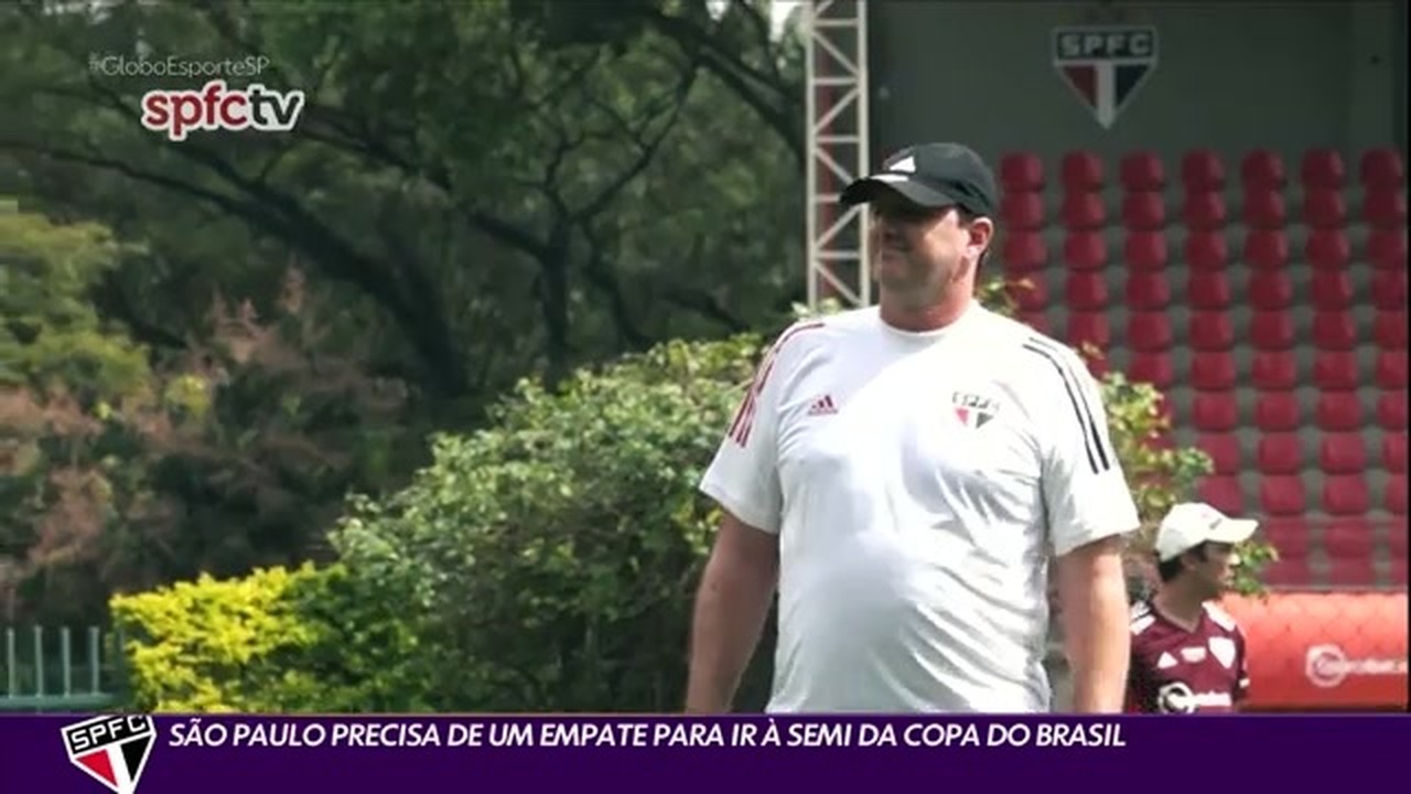 São Paulo precisa de um empate para ir à semifinal da Copa do Brasil