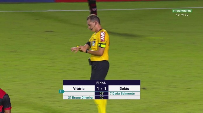 Vitória 1 x 1 Goiás: assista aos gols e melhores momentos da partida da 9ª  rodada da Série B | vitória | ge