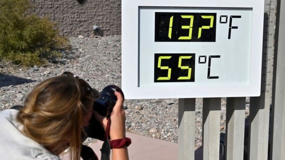 Vale é conhecido como "lugar mais quente do mundo" — Foto: Reuters