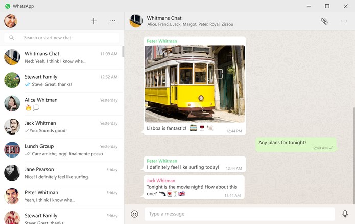 WhatsApp ganha versão desktop que apenas espelha o conteúdo do celular (Foto: Divulgação/WhatsApp)