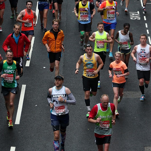 Maratonistas (Foto: Getty Images)
