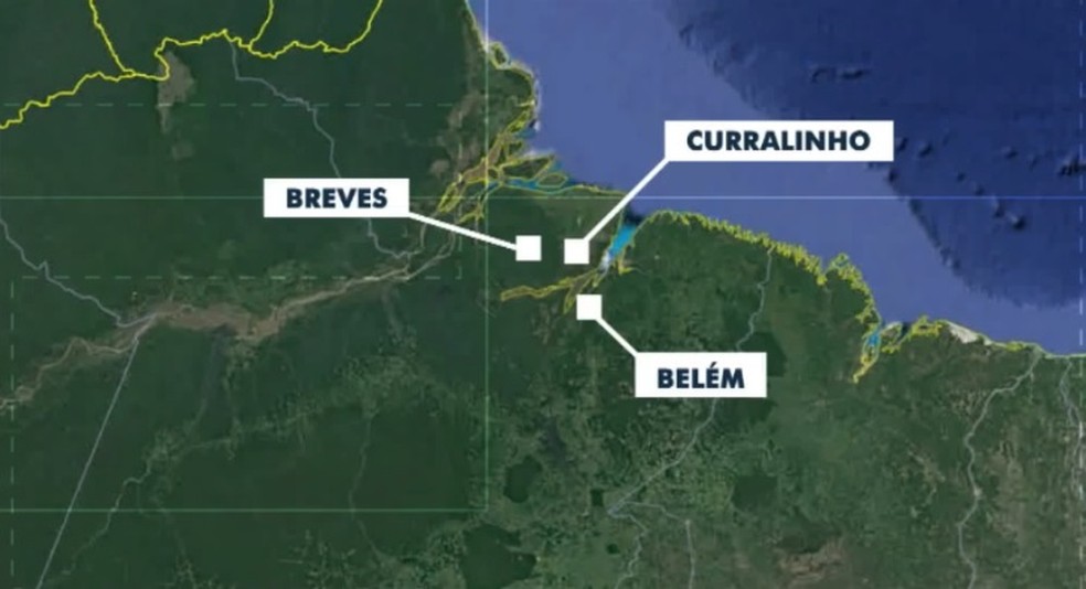 Três cidades paraenses são foto de campanha da Marinha contra escalpelamento   — Foto: TV Liberal/Reprodução 