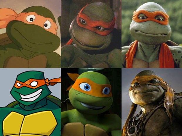 teenage mutant ninja turtles (tartarugas ninja): desenhos + filmes