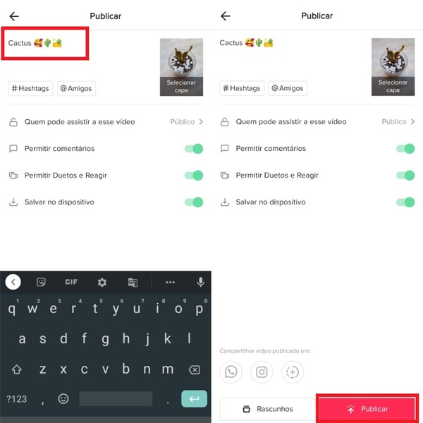 como editar legenda no tiktok redes sociais techtudo