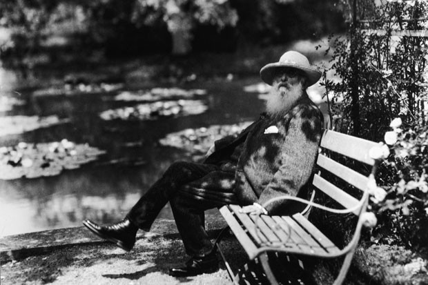 Claude Monet em Giverny (Foto: Getty Images)