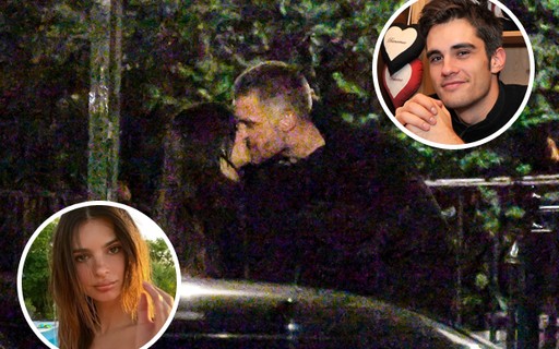 Emily Ratajkowski é clicada aos beijos após boatos de romance com DiCaprio