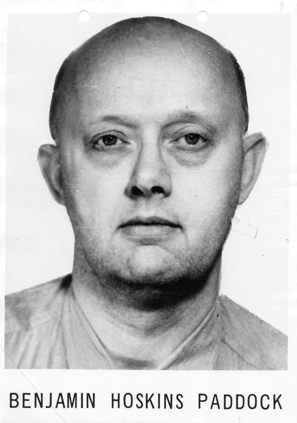 Benjamin Hoskins Paddock, pai do atirador Stephen Paddock, em uma foto do FBI  (Foto: Courtesy FBI/Handout via Reuters)