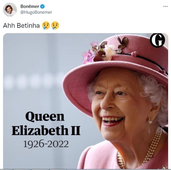 Políticos brasileiros lamentam morte de rainha Elizabeth 2ª