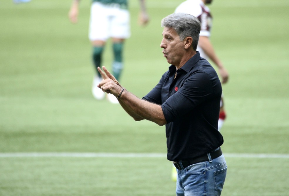 Renato Ga&uacute;cho, t&eacute;cnico do Flamengo &mdash; Foto: Marco Ribolli