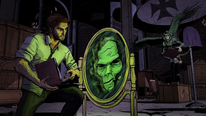 Wolf Among Us tem visual incrível no Android, mesmo em celulares medianos (Foto: Divulgação)
