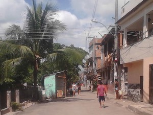 A comunidade onde Beatriz vive (Foto: Caldeirão do Huck/TV Globo)