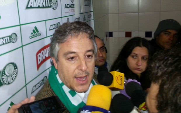 Paulo Nobre presidente Palmeiras (Foto: Marcelo Hazan)
