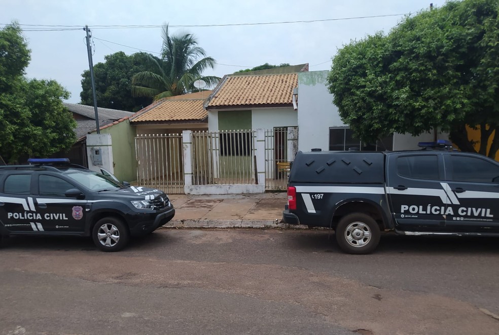 Polícia conseguiu localizar a casa onde as vítimas estavam sendo torturadas — Foto: Polícia Civil