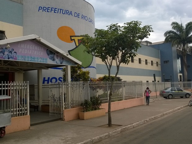 Hospital de Rio das Ostras (Foto: Júnior Costa/G1)