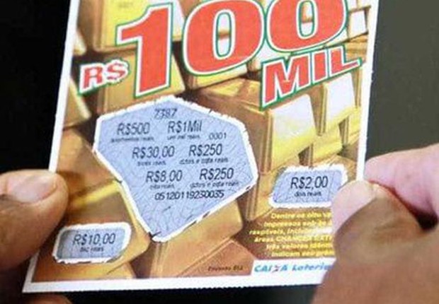 A Raspadinha é uma loteria preferida por milhares de apostadores (Foto: Arquivo/Divulgação Loterias da Caixa)