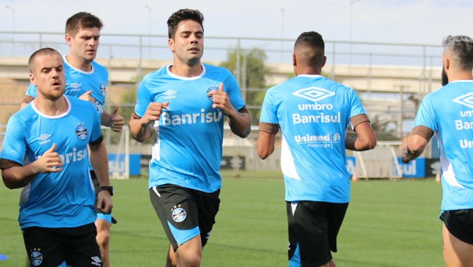 Ramiro Henrique Almeida Grêmio treino (Foto: Eduardo Moura/GloboEsporte.com)