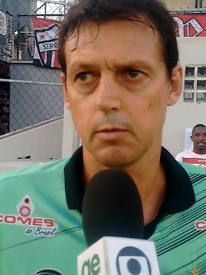 Sorato não é mais o técnico do Estrela do Norte (Foto: Wagner Chaló/GloboEsporte.com)