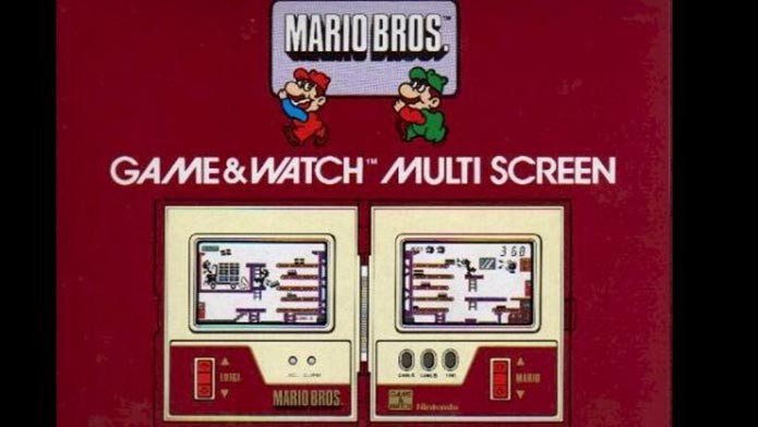 Luigi estampava a capa de game para Game & Watch (Foto: Reprodução)