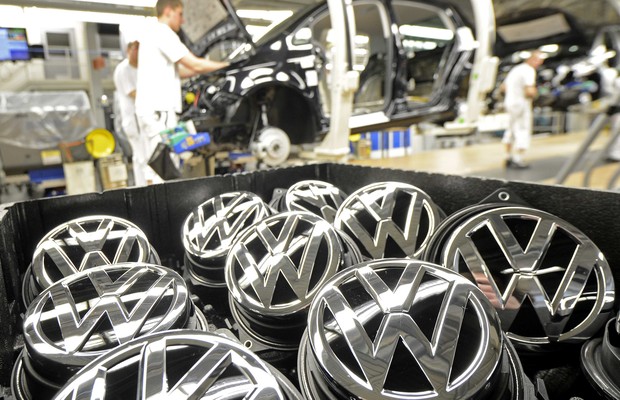 Fábrica da Volkswagen (Foto: Divulgação)
