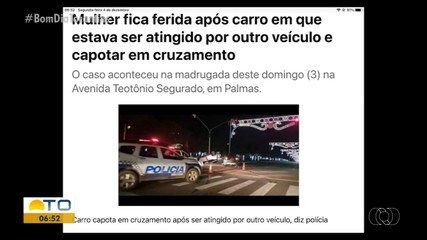 Acidentes em uma das principais avenidas da Capital chamam atenção no domingo (3)