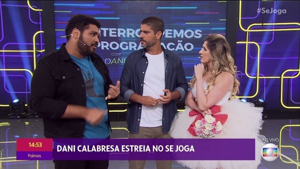 Dani Calabresa Invade Bastidores Dos Estdios Gl