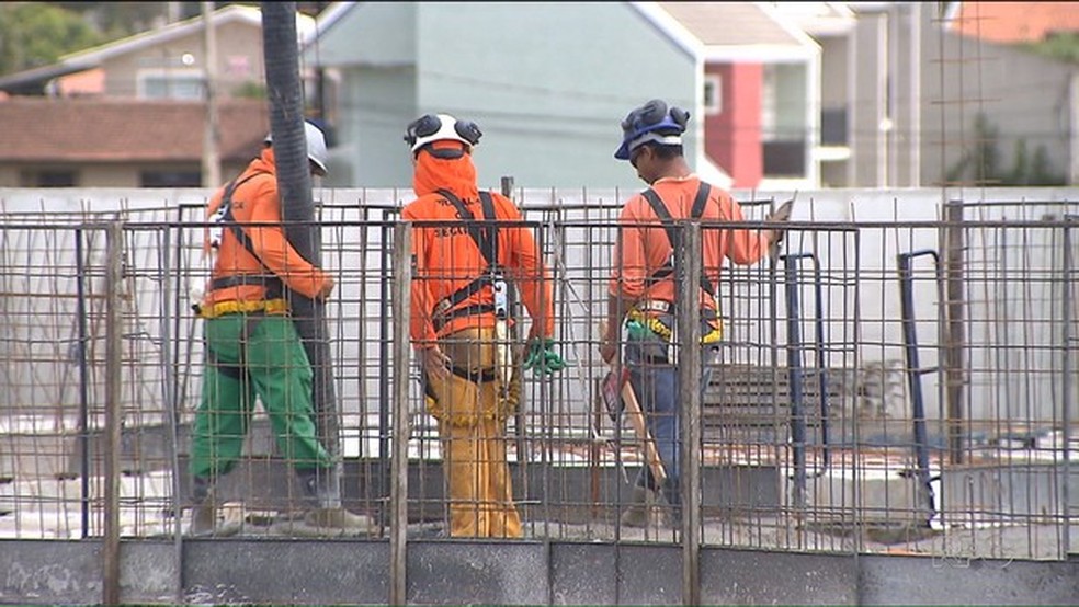 Setor da Construção Civil foi o que mais desempregou no Pará em 2017. (Foto: Reprodução/RPC)