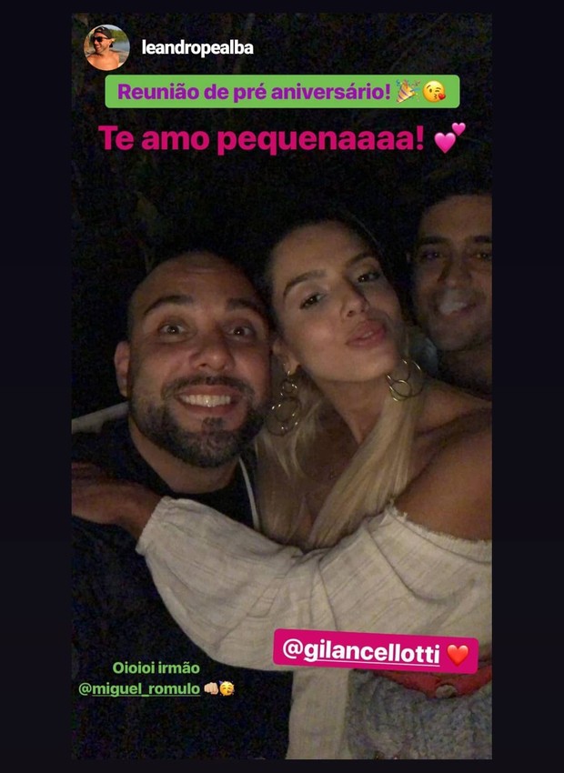 Giovanna Lancellotti e amigos (Foto: Reprodução/Instagram)