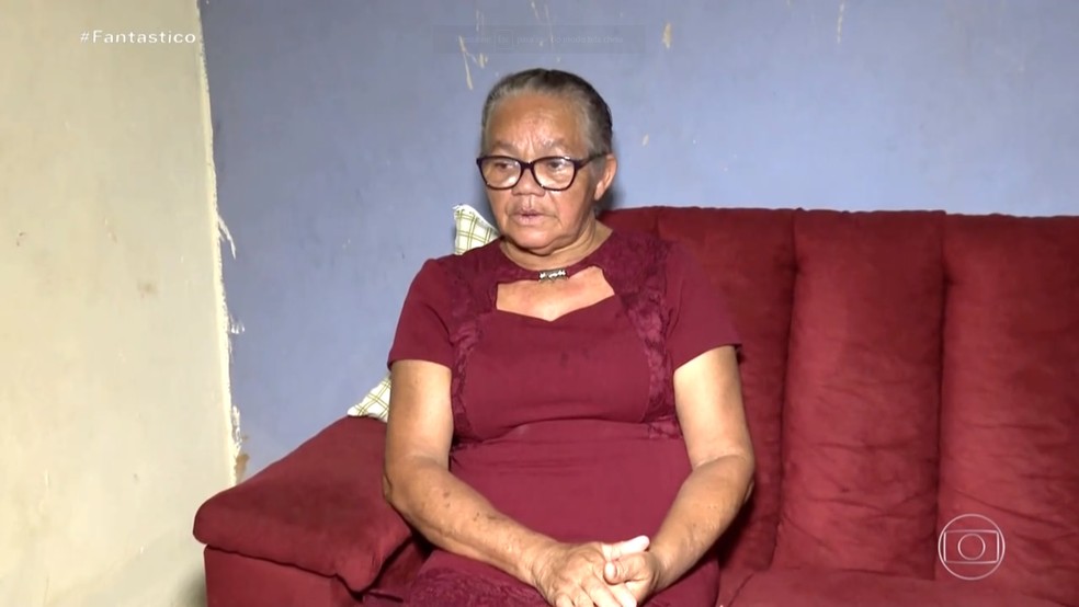 Maria Lourdes, mãe de Heitor, diz que ficou triste ao saber da prisão — Foto: TV Globo/Reprodução
