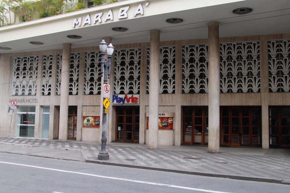 Cinema Marabá, no centro de São Paulo — Foto: Rogério Galasse/Futura Press/Estadão Conteúdo
