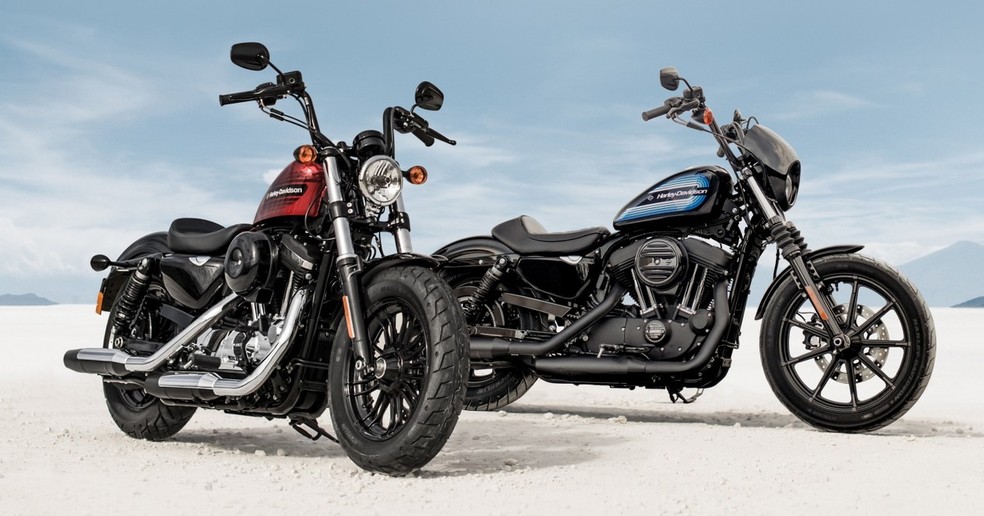 Harley-Davidson  Forty-Eight Special e Iron 1200  (Foto: Harley-Davidson/Divulgação)