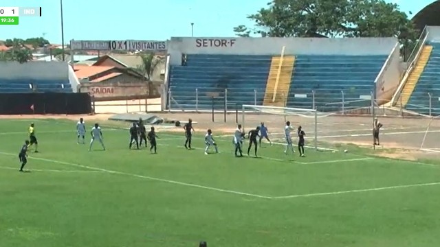 Osvaldo Cruz x Independente - gol de Matheus Silva, do Azulão