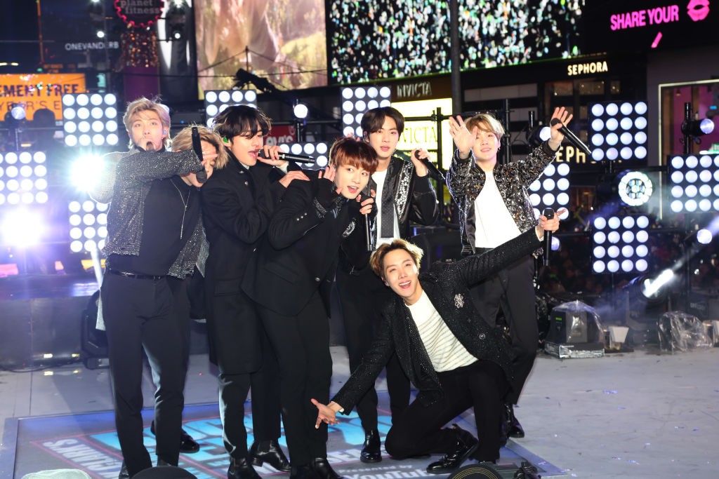 Grupo de k-pop BTS (Foto: Getty Images)