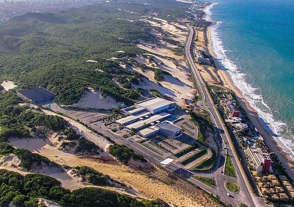 Via Costeira, em Natal — Foto: Canindé Soares