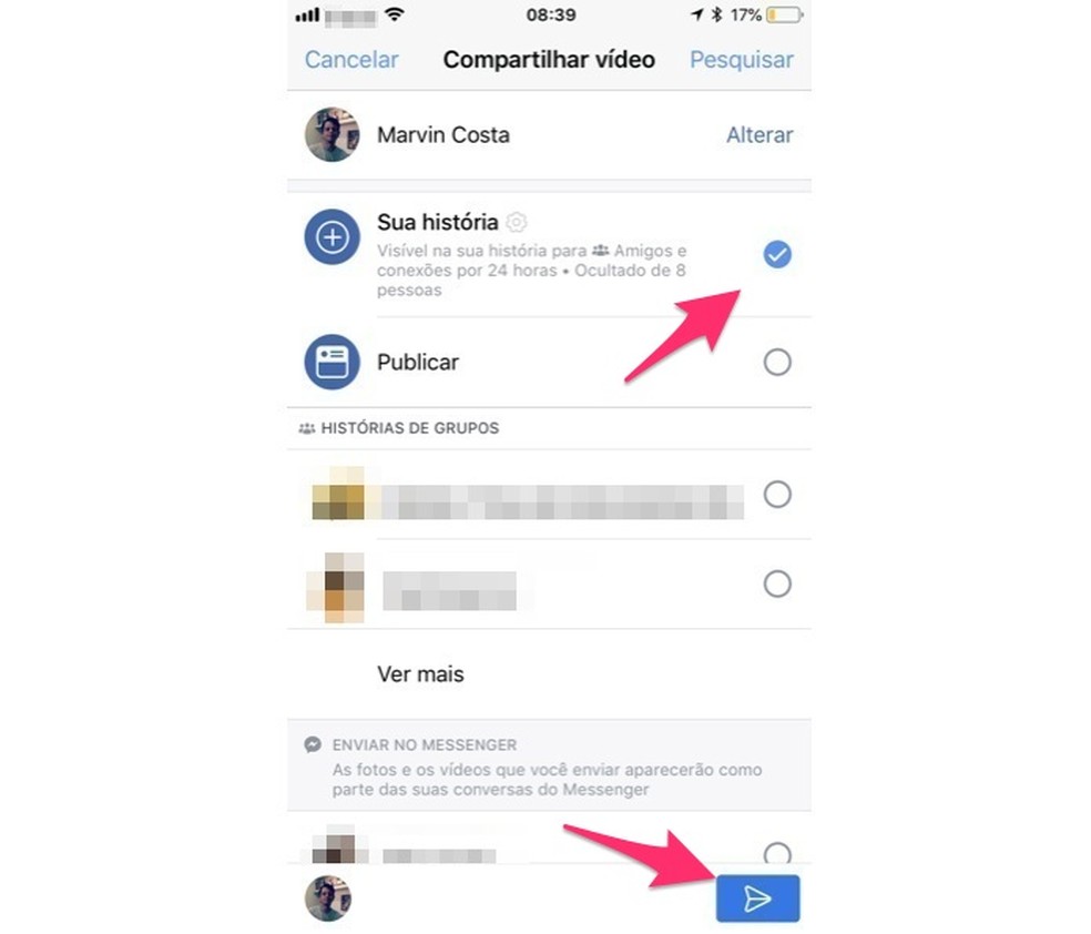  Facebook como criar hist rias com efeito boomerang 