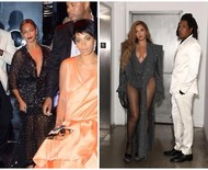 Beyoncé e Jay-Z posam em frente ao elevador em que irmã da cantora brigou com rapper