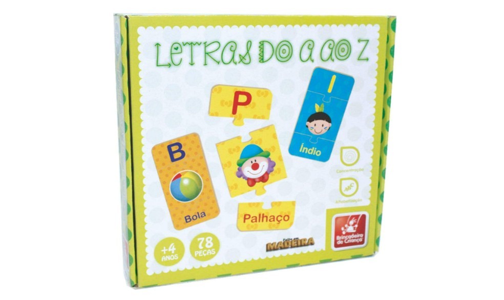 Jogos Educativos Madeira Abc ( Alfabeto ) + Memoria Frutas