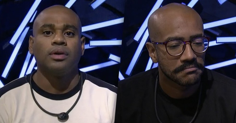 Cezar e Ricardo trocam farpas no Raio-X: 'Me atacou, eu ataco de volta'  &mdash; Foto: Globo