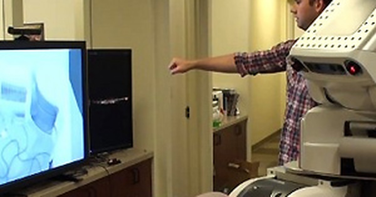 G1 - Kinect modificado é usado para controlar robô - notícias em ...