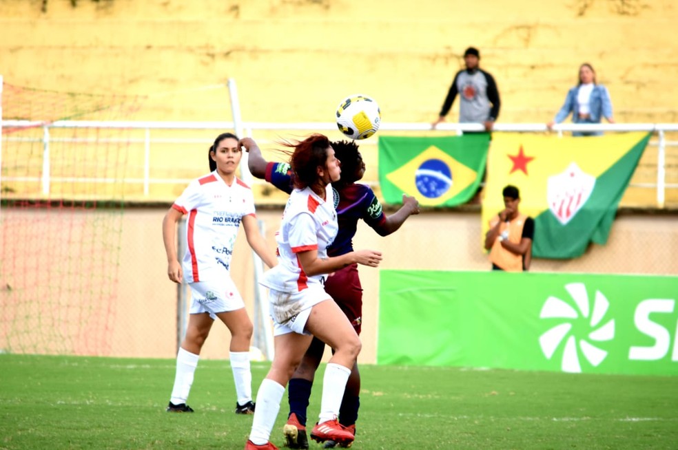 Rio Branco-AC x Barcelona-RO - Brasileiro Feminino Série A3 — Foto: Arquivo pessoal/Manoel Façanha