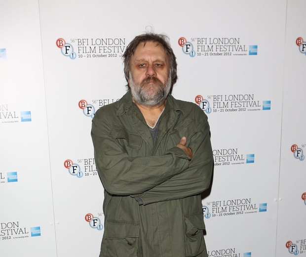 LONDON, ENGLAND - OCTOBER 20:  Slavoj Zizek attends the Premiere of 'The Pervert's Guide to Ideology' during the 56th BFI London Film Festival at Odeon West End on October 20, 2012 in London, England.  (Photo by Tim Whitby/Getty Images for BFI) (Foto: Editora Globo)