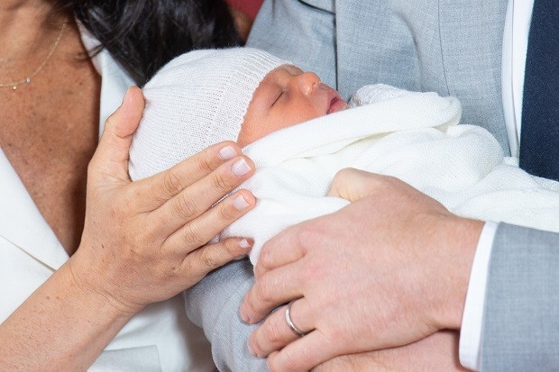 Baby Sussex, ainda sem o nome revelado, foi descrito pelos pais por ter um 'temperamento doce" (Foto: Getty Images)