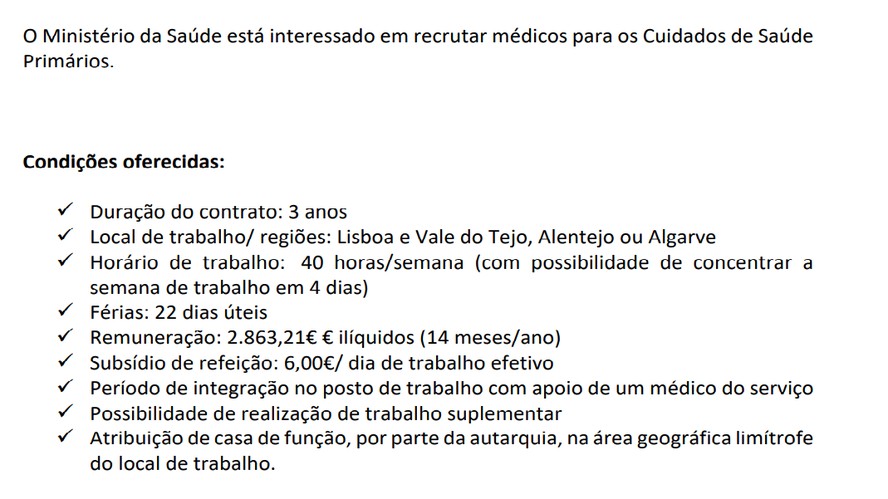 Anúncio do SNS