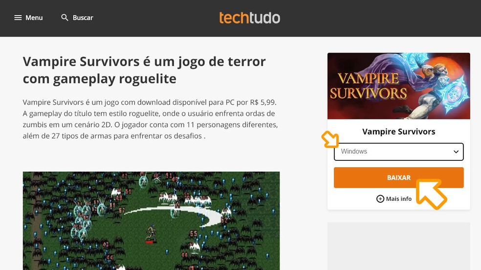 Vampire Survivors: como baixar e jogar o game no PC, Xbox ou celular