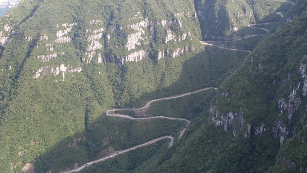 serra do rio do rastro sc (Foto: Lucas Nevez/RBS TV)