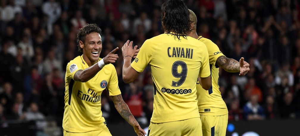 Gol, assistência e vitória: Neymar começa bem pelo PSG no Campeonato Francês (Foto: EFE)