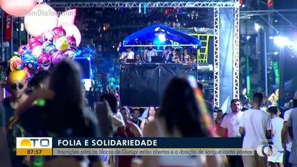 Blocos de carnaval de Gurupi vão somar pontos se doarem sangue