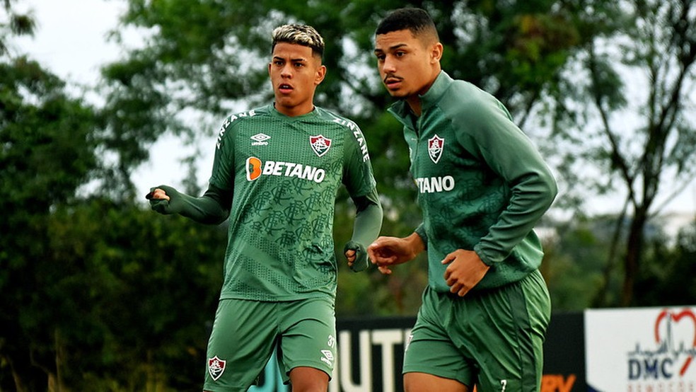 Matheus Martins e Andr� s�o os maiores ativos do Flu atualmente � Foto: Mailson Santana / Fluminense FC