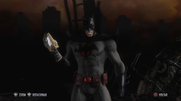Batman Thomas Wayne em Injustice (Foto: Reprodução/Felipe Vinha)