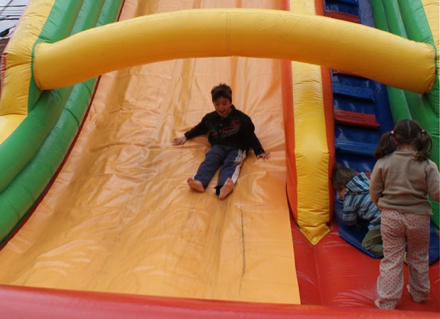 Espaço infantil do evento será ampliado e diverte crianças enquanto os pais conhecem a feira (Foto: Divulgação)