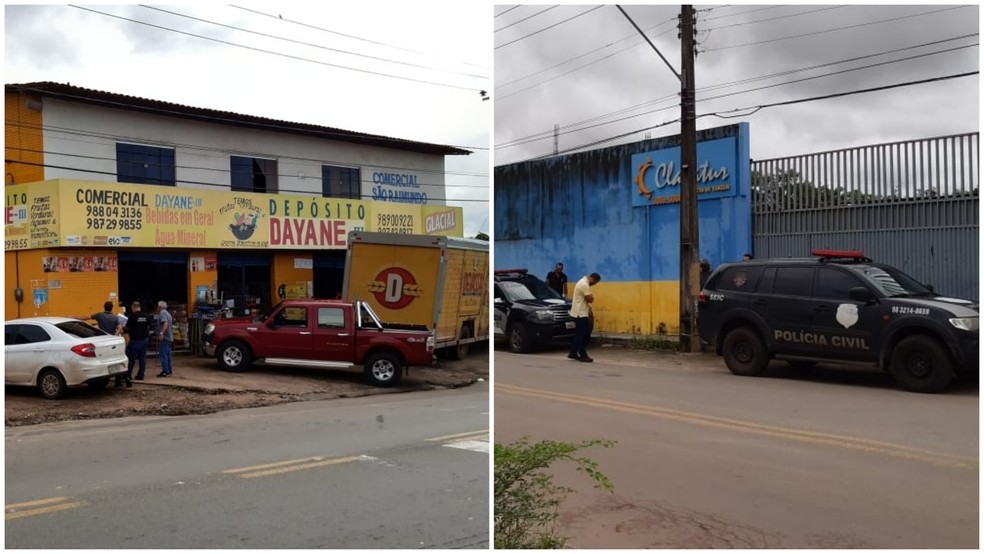 Empresas Dayane II e Claratur Turismo foram alvos de operação da polícia contra roubo de energia elétrica — Foto: Divulgação